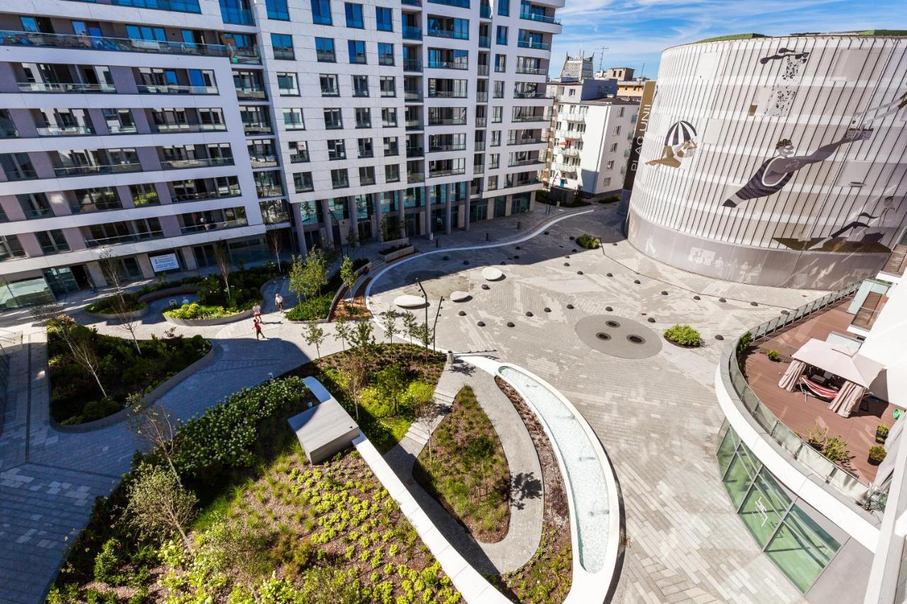 Plac Unii Aquamarine Premium Apartment Gdynia Ngoại thất bức ảnh